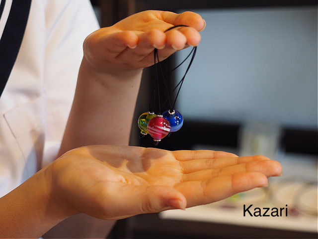 とんぼ玉Kazari