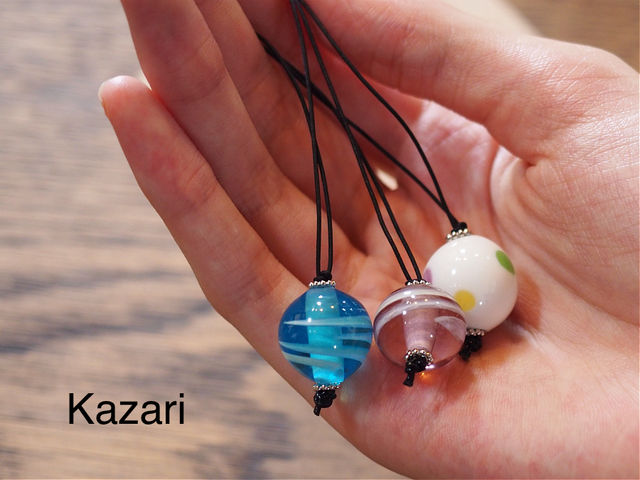 とんぼ玉Kazari