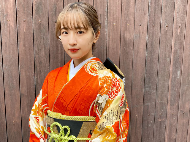 美麗ならではの上品な着こなしを!_美麗 Kimono & Culture