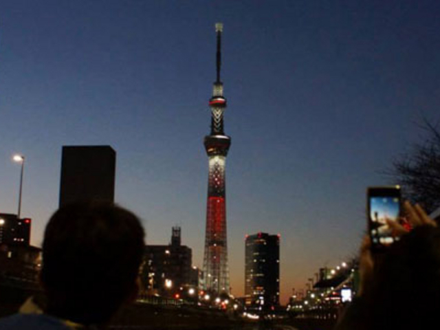 点灯の瞬間を見よう!コースの様子_都心の水辺探訪クラブ