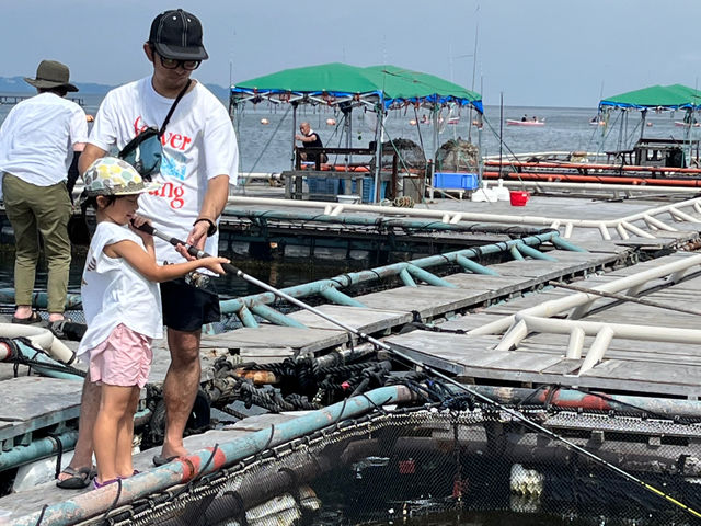 海上釣堀 筏釣りの東海