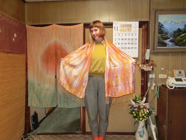 世界に一つの作品を作りましょう!初心者の方も先生が教えてくれるので安心♪_京の絞り工房川崎