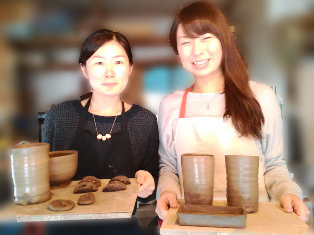 ろくろも手びねりも出来ました〜!!! 作った作品から選りすぐりの逸品です。_工房 風和里