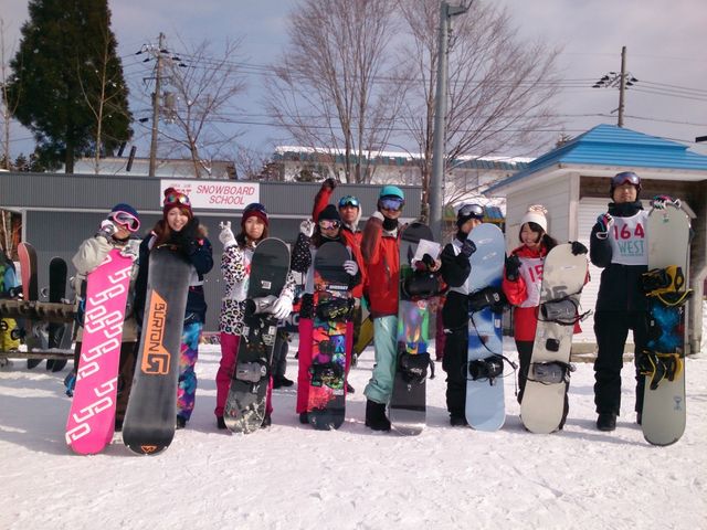 ハチ北スキー場 WEST SNOWBOARD SCHOOL