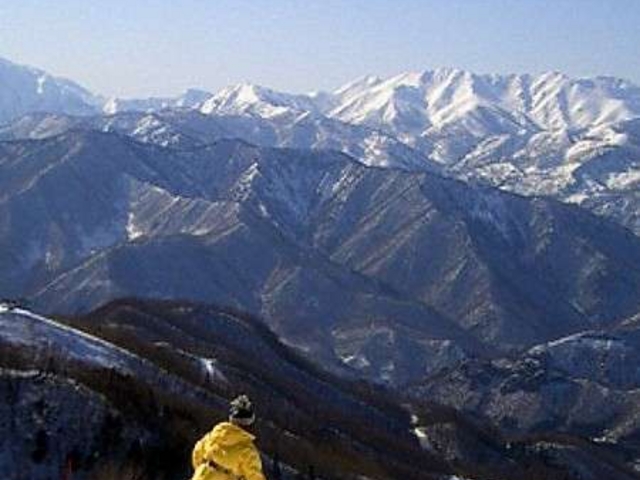 晴れた日の宝台樹スキー場からの眺めは爽快!_シャレー・ラ・ネージュ