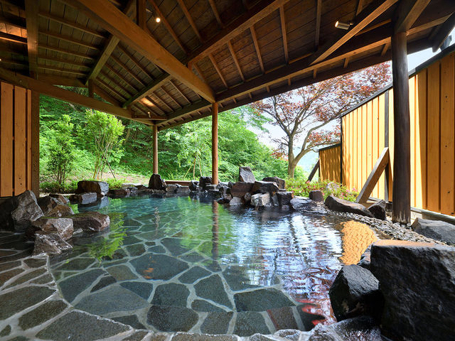 貸切露天風呂
『鹿覗きの湯』_鹿覗キセキノ湯つるや