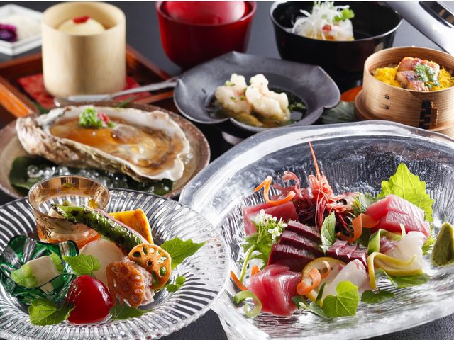 【初夏限定】当館自慢の「あじさい会席」描くように創る美食をご堪能下さい。_昭恋館よ志のや
