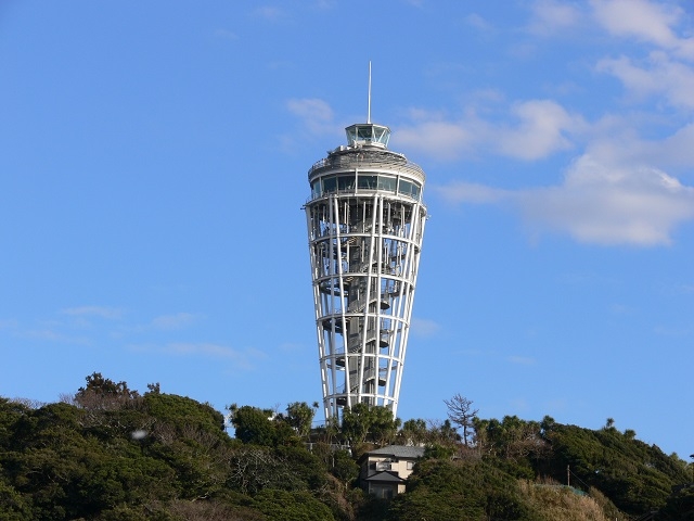 江の島展望灯台 シーキャンドル_江の島モーターボート商会
