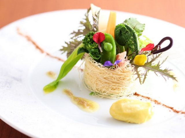 レストランRicca お料理の一例_西村屋ホテル招月庭