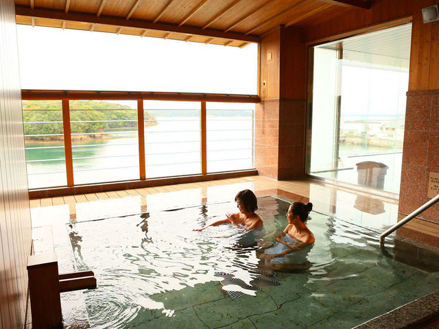 絶景を眺めながらのご入浴 贅沢なひとときをお過ごしください♪_大江戸温泉物語 Premium 伊勢志摩