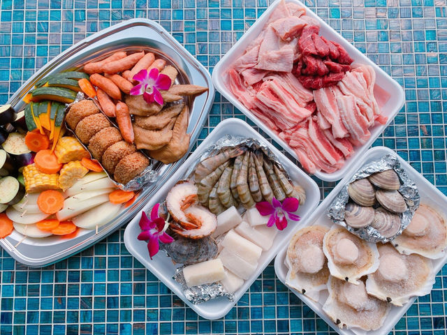 食材付BBQもあります!
お電話にてご予約お受けいたします!!_カーメルビーチクラブ