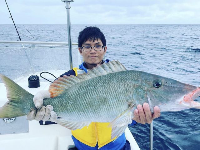 石垣島のパワフルな魚達!_ぱいぬ島レジャーフィッシング