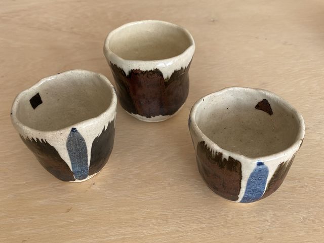 入門後、最初の作品。_やきもの工房・杉浦