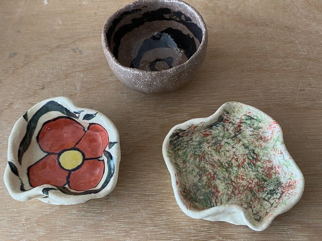 入門後、最初の楽しい作品。_やきもの工房・杉浦