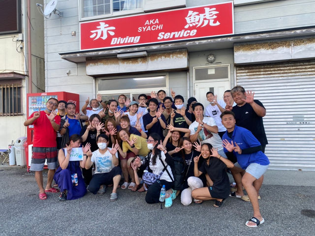 年齢も職種も環境も何もかも違う方たちが、その日だけ特別な時間を共有します!_ダイビングショップ潜楽屋