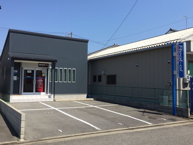 店舗 駐車場完備_我侭潜水・DIVE110