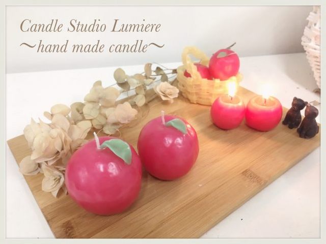 キャンドルを作れるようになりたい方向けの資格取得レッスンもあります♪_Candle Studio Lumiere