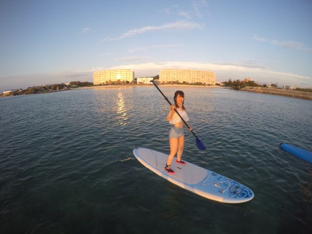 体験サップもやってます!_沖縄ハイビサーフィン&SUP