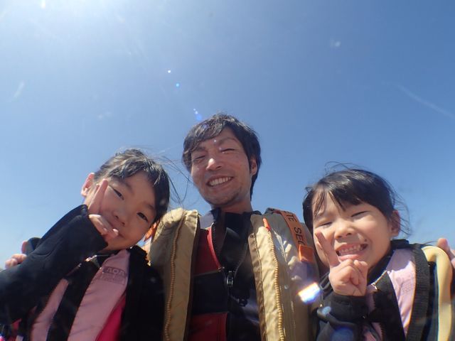 小さなお子様のご参加もお待ちしています!家族旅行の思い出に!!_プロテクトダイビング沖縄