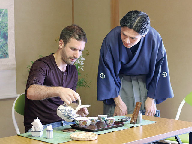 お点前体験_煎茶体験 京茶楽