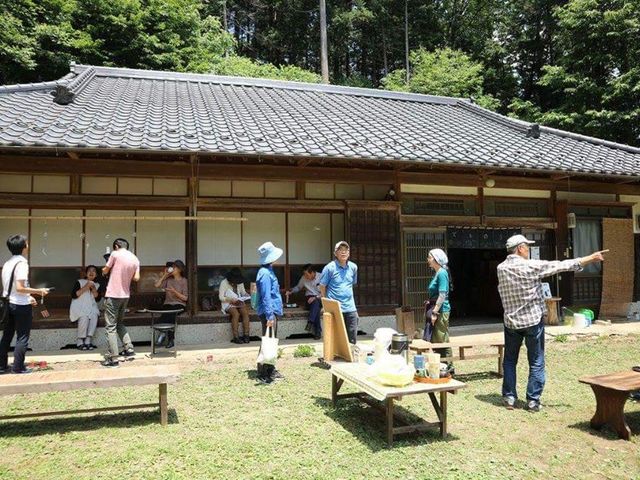 年3回 市貝町では「サシバの里の縁側めぐり」が開催されます。でぇのうちも この時は縁側を開放しています。_古民家 でぇのうち