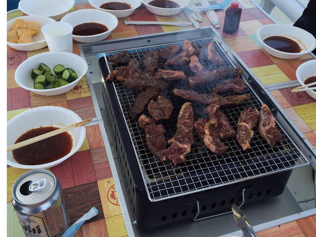チャーターならではの船上BBQプランあり、要相談。_釣り船まるかつ