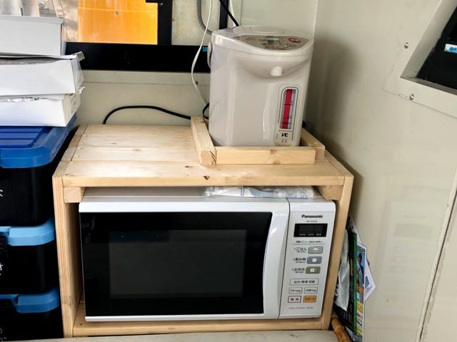 レンジ、ポットもありますので、ご使用の際はお声をかけて下さい。_釣り船まるかつ