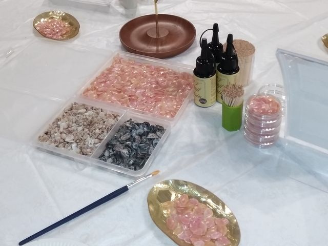 さくら貝小貝クラフト 華