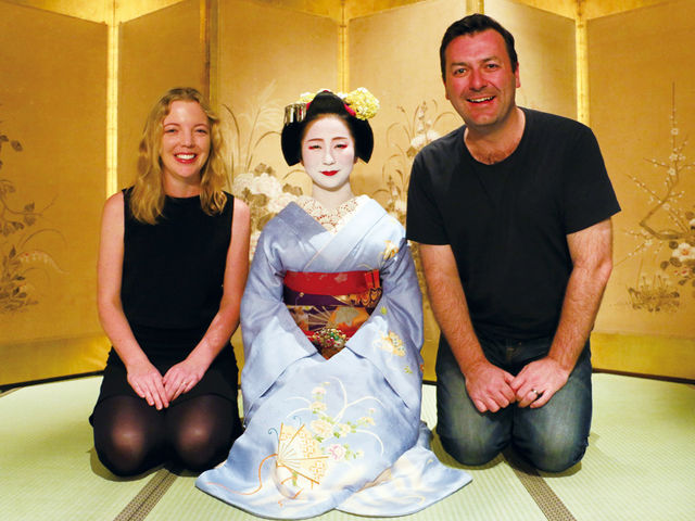 舞妓さんと記念撮影も!_京都グランベルホテル