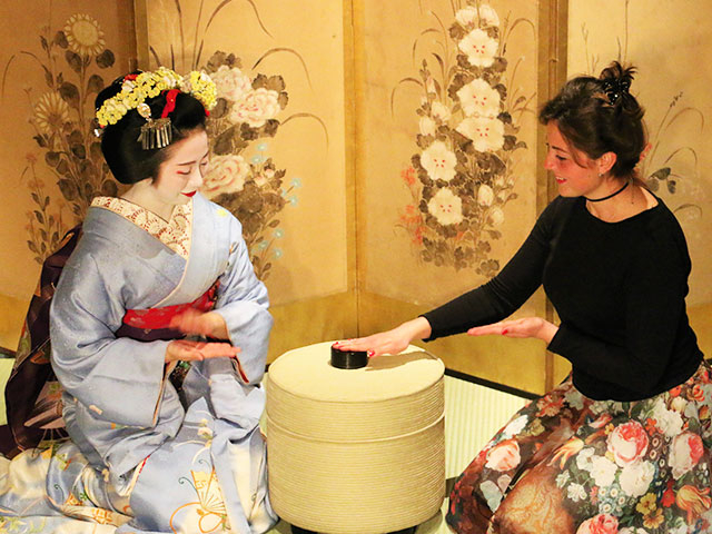 普段体験できないお座敷体験を舞妓さんと!_京都グランベルホテル