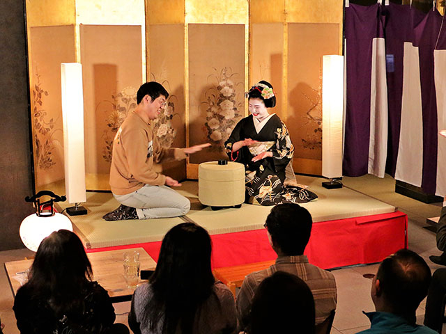 普段体験できないお座敷体験を舞妓さんと!_京都グランベルホテル