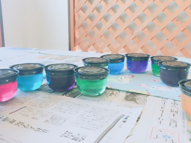 ゼリーのようなプルプルした石鹸、ジェリーソープは5個お作りいただけます。_ルシエル〜la merbleue〜