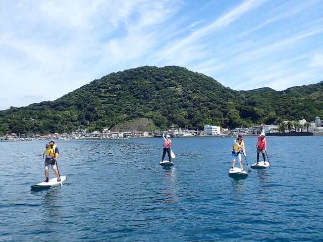 海の上を浮く不思議な感覚_カイナニパドルスポーツ