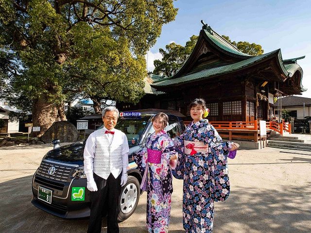 ジャパンタクシーで観光!ドライバーが一緒にご案内いたします。_(株)佐賀タクシー