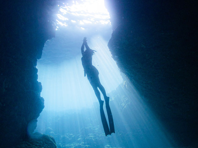 朝一を狙って!_Diving house CHABA Gua