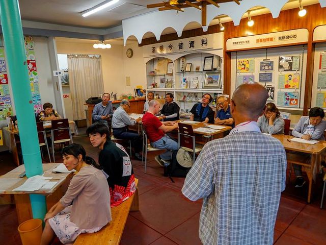 ふらっと立ち寄れる憩いの空間です。_なじらね沼垂 しんこ屋