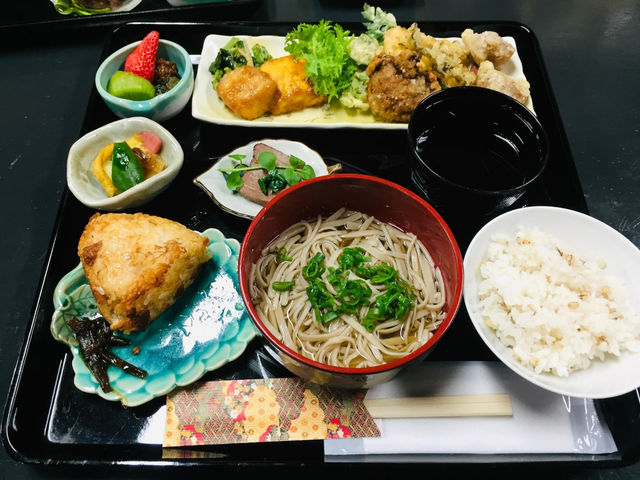 平家御前(祖谷の郷土料理の一例です(^-^))_祖谷渓タクシー