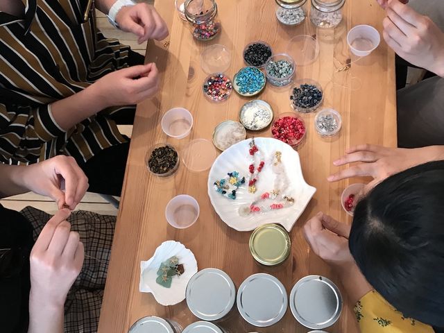 アクセサリーブレスレット制作体験2名様より☆_BEACHDAYS OKINAWA