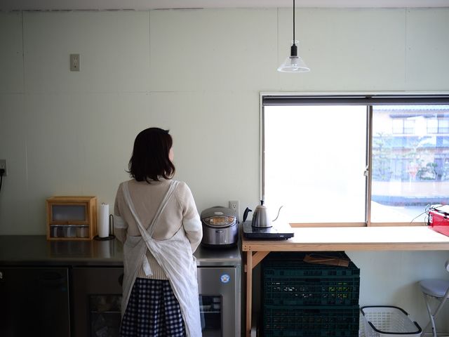 アトリエもセルフリノベーション。すべてひとりでやってます。家庭科教諭資格取得_ろじあるしょう天ん