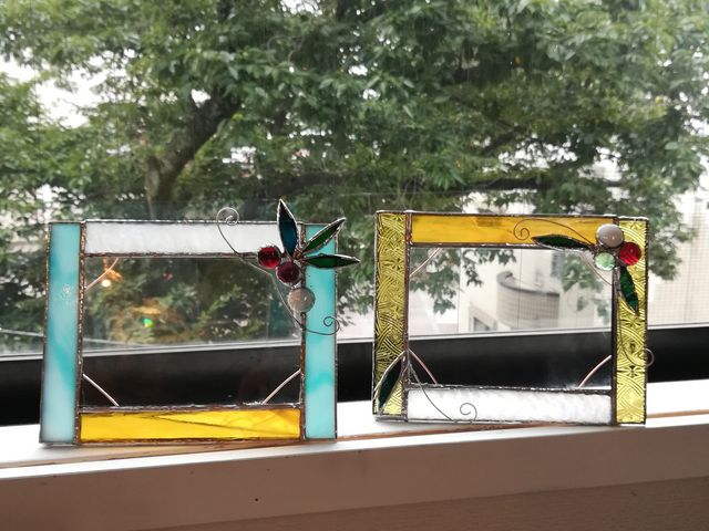 写真立て_ステンドグラス MilleNeige