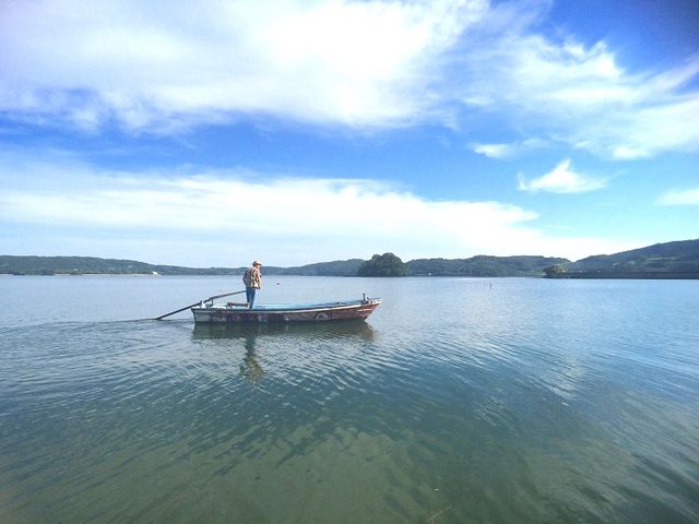 小島伝馬船 内海湾遊覧船