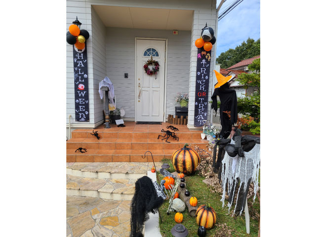 毎年10月はサロン一式が
ハロウィン空間に変わります_Salon M&M