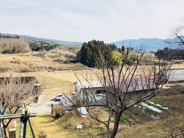 裏山の眺望_四季彩菜工房