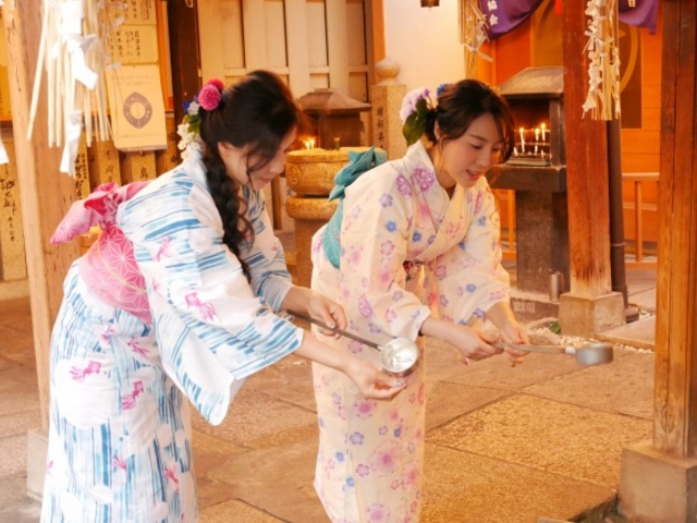 大阪和服桜