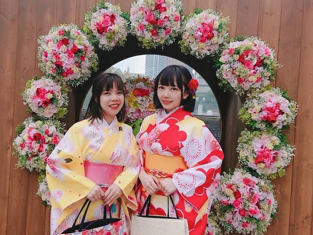 九尾屋のワーホリ1日レンタルプラン人気です!_九尾屋きものレンタル-KIMONO Rental-横浜中華街店