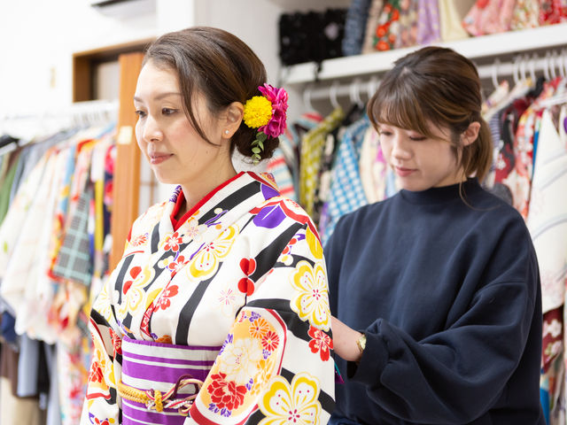 入店からお出かけまでのお支度時間は約30分!たっぷり探索をお楽しみください!_九尾屋きものレンタル-KIMONO Rental-横浜中華街店