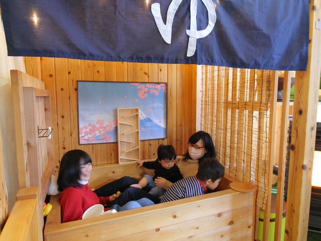 ひのきの良い香り♪_Lotusgroup 屋内遊び場 木育広場もくれん