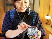 手作りガラスランプ教室熊本の写真3