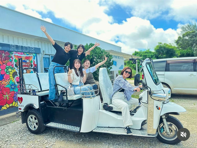 7人乗り_石垣島アクティビティ 電動バイク EVOL RIDE