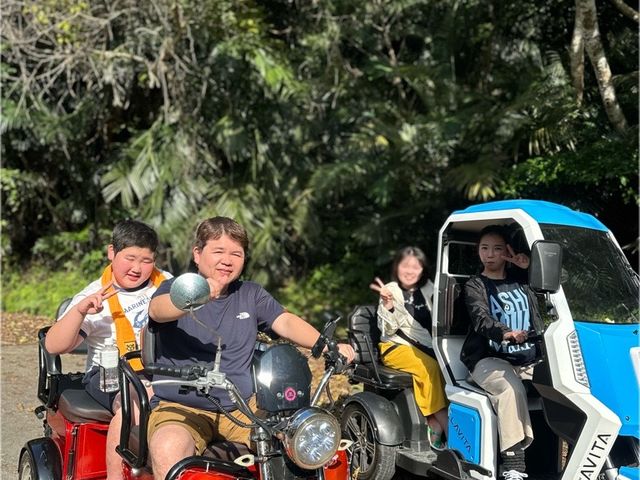 3人乗りもございます!_石垣島アクティビティ 電動バイク EVOL RIDE